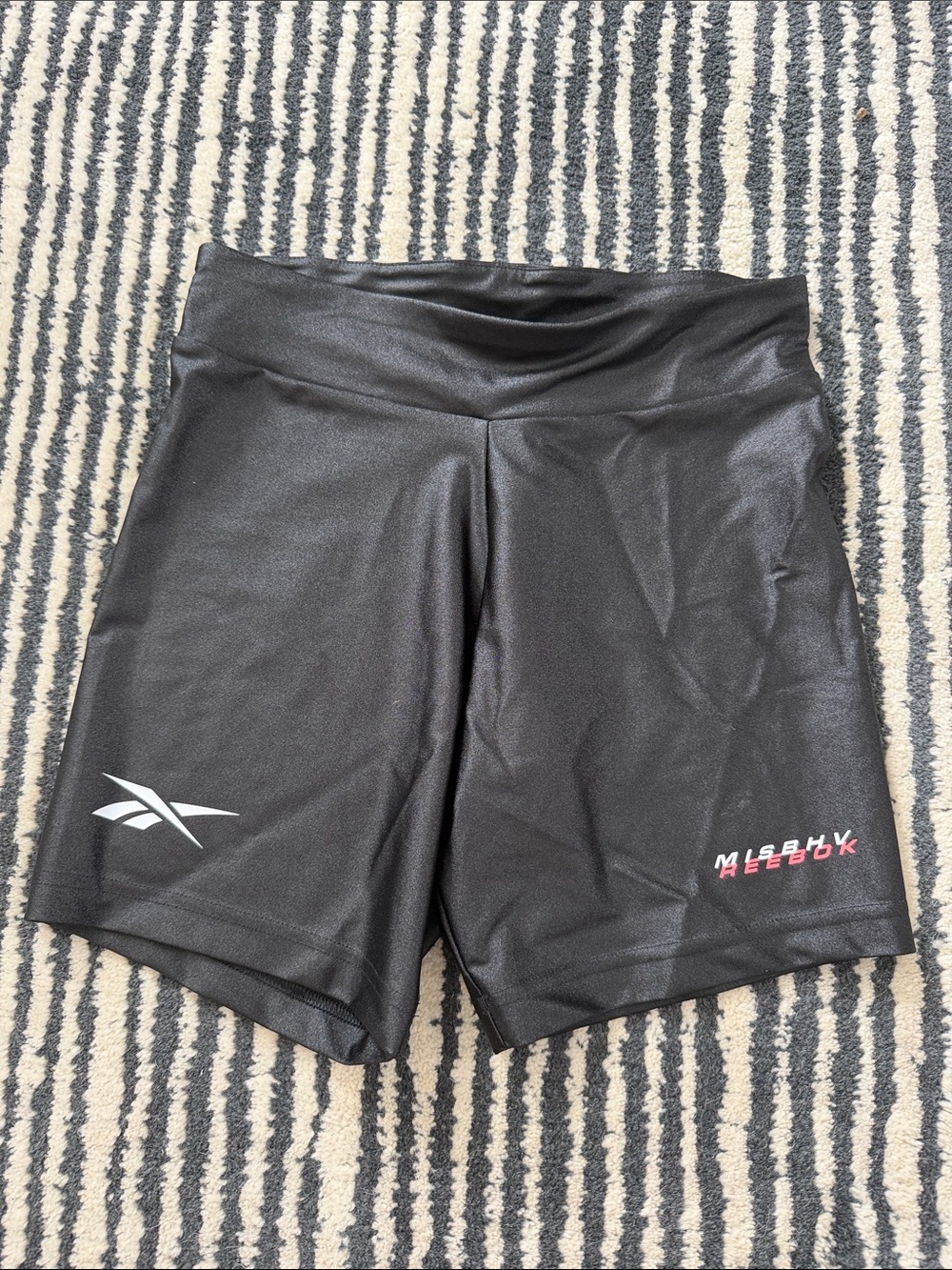 Reebok Black High-Rise Performance Bike Shorts